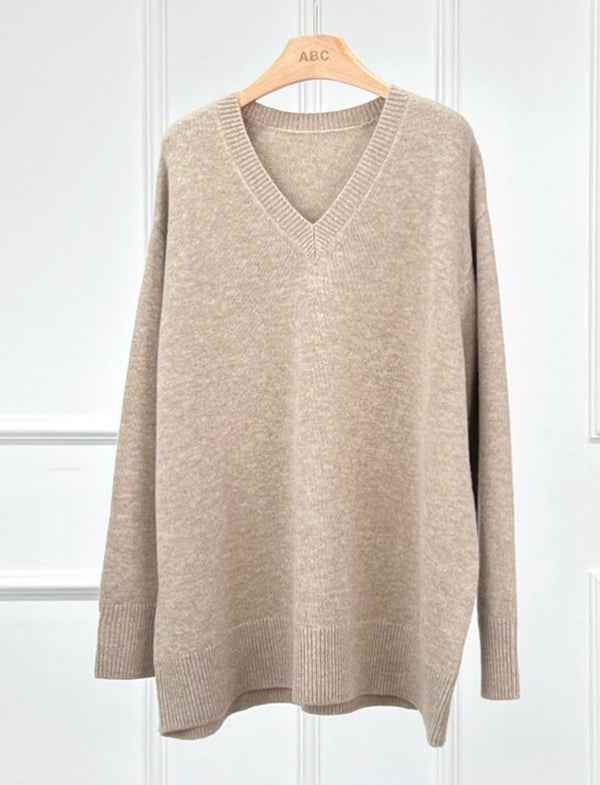 Chic oversized v-neck sweater (Buy any 2pcs+ will get 60%off)