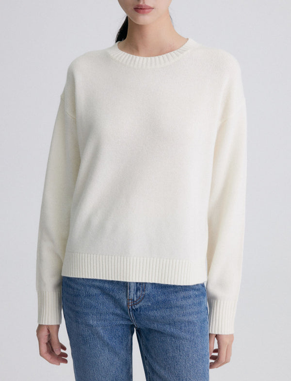 Cashmere-blend crewneck sweater (Buy any 2pcs+ will get 60%off)